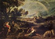 Peter Paul Rubens, Landscape iwth a Rainbow